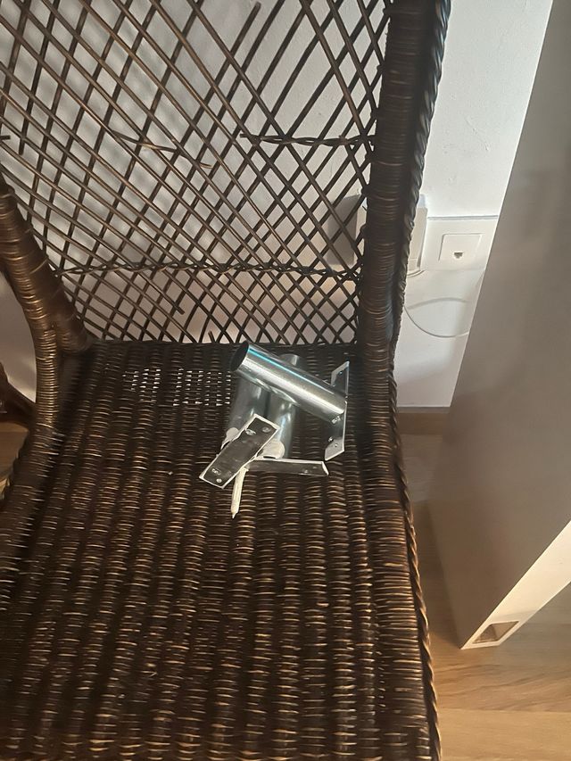 Estanteria blanca maciza