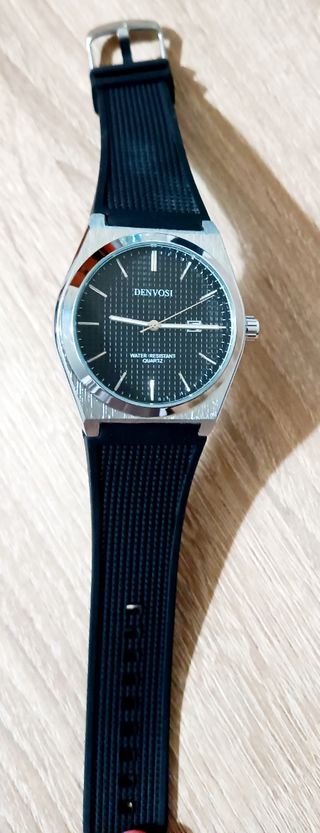 Reloj Denvosi cuarzo negro