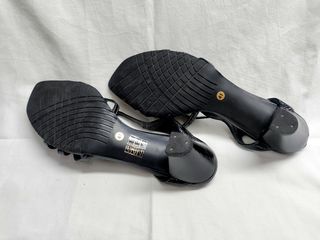 Zapatos negros piel "olma ancha" n 39