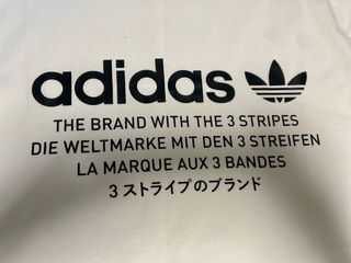 Camiseta Adidas M - Blanca