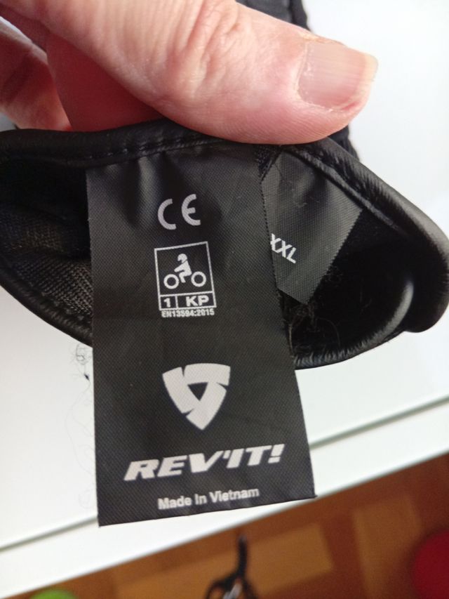 Guantes moto Revit Mosca