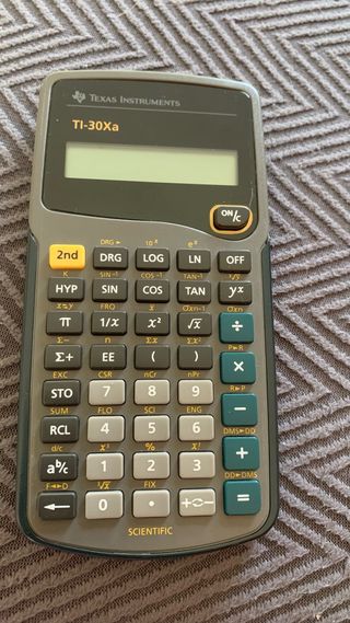 Texas Instruments TI-30Xa Solar