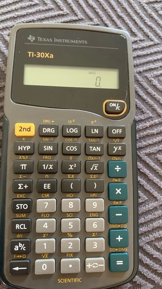 Texas Instruments TI-30Xa Solar