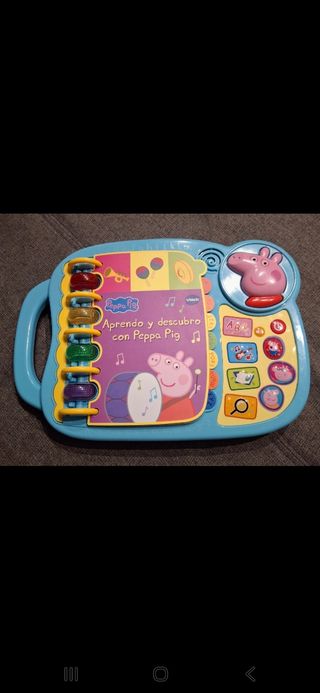 Libro Peppa Pig interactivo VTech