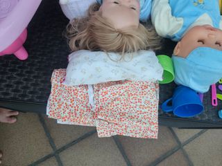 3 Muñecos Bebés + Accesorios