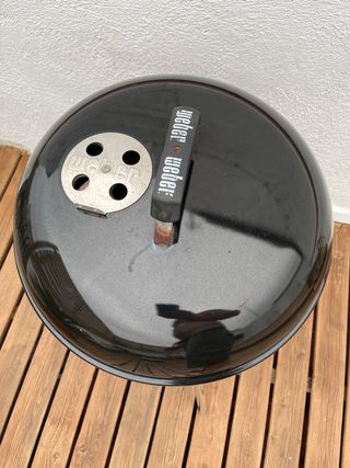 Barbacoa Weber negra