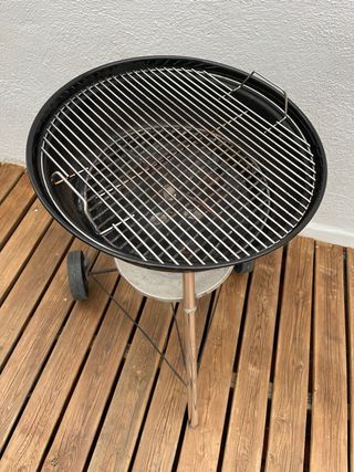 Barbacoa Weber negra