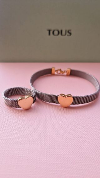 Juego Tous: anillo y pulsera