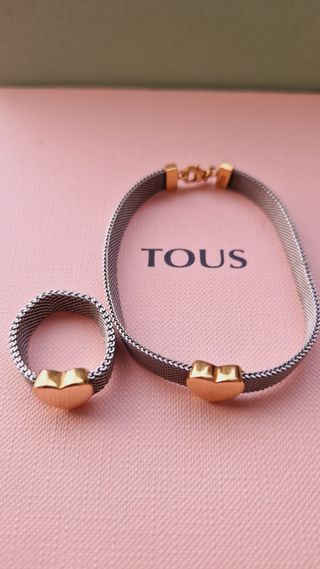 Juego Tous: anillo y pulsera