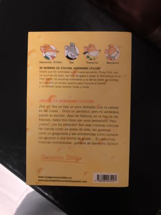 Mi Nombre Es Stilton, Geronimo Stilton/ My Name...