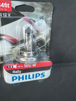 lampara Philips H4Fit Rally 100ws y otra más