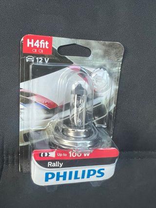 lampara Philips H4Fit Rally 100ws y otra más