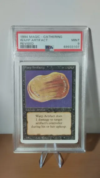 OFERTA SOLO HOY LUNES Warp Artifact PSA 9 Cartas M