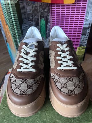Sneakers Gucci Beige/Marrone
