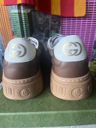 Sneakers Gucci Beige/Marrone
