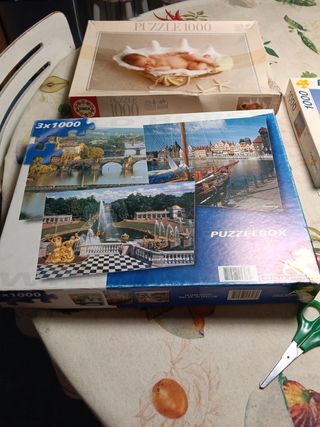 4 Puzzles 1000 piezas