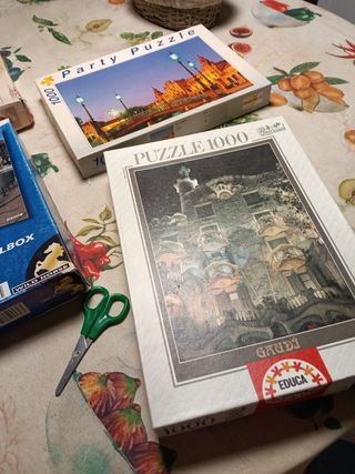 4 Puzzles 1000 piezas
