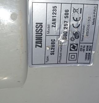 Aspiradora Zanussi 1600W