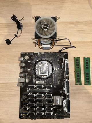 Placa base ASUS B250 Mining Expert con EXTRAS