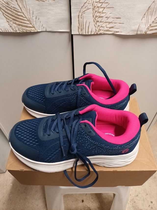 Zapatillas FitVille mujer, azules