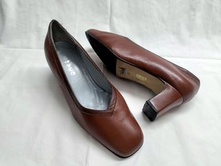 Zapatos Piel "olma ancha" Marrón - Talla 39