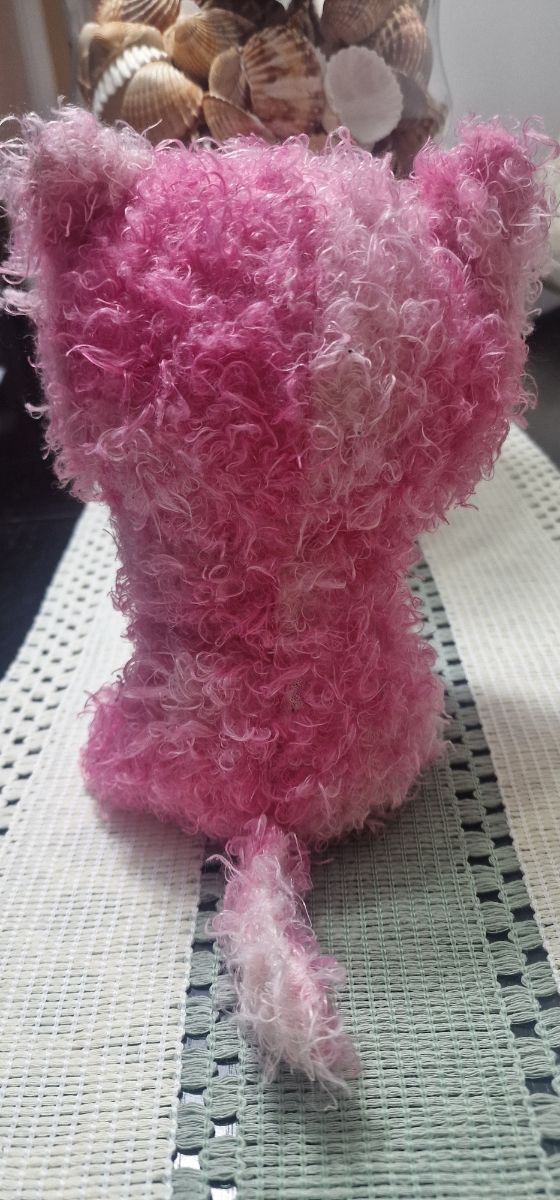 Peluche Gato Rosado