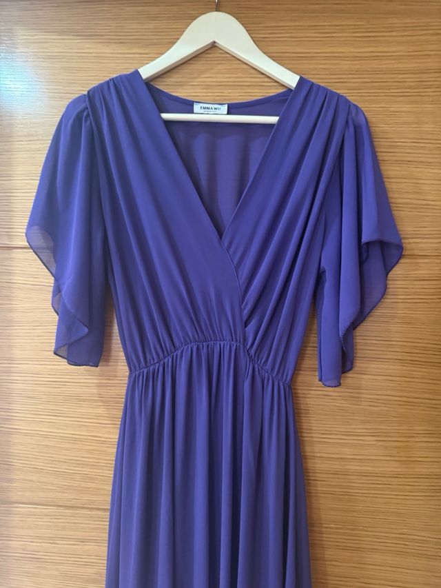 Vestido morado Emma&vita L