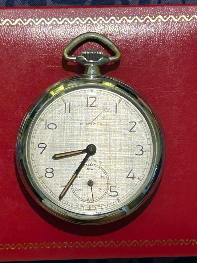 Orologio da tasca Kienzle argento