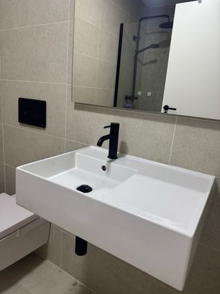 Lavabo baño - Blanco