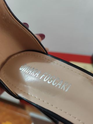 Sandali tacco nero 36