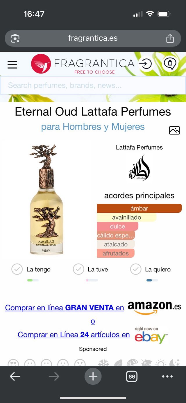 Lattafa Eternal Oud Eau de Parfum 100ml