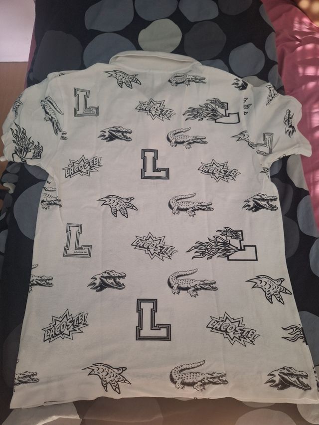 Polo Lacoste - Blanco