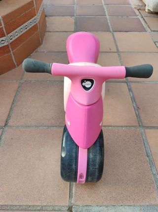 Moto Correpasillos Infantil Rosa