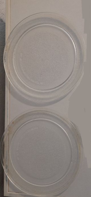 Plato giratorio microondas 24cm. 5€/unidad