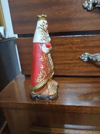 Figura Virgen con Niño vintage