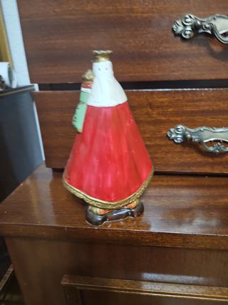 Figura Virgen con Niño vintage