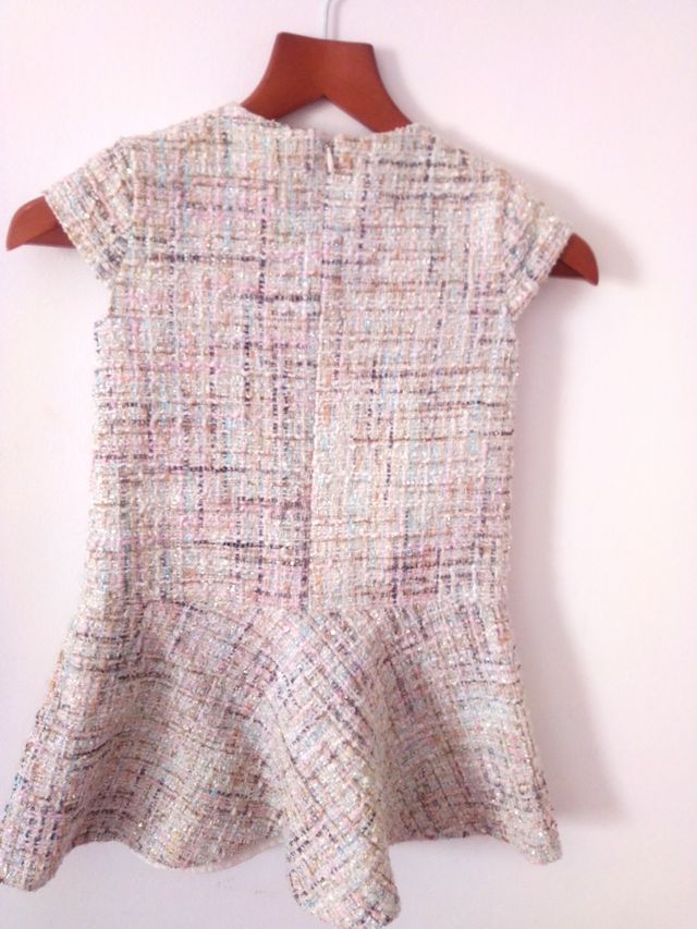 Vestido tweed niña 8 años