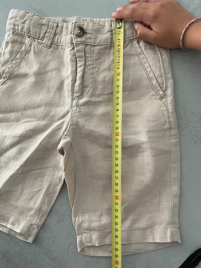 Bermuda unisex de Benetton beige