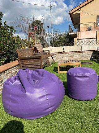 Pouf e pouf Urban - Lila