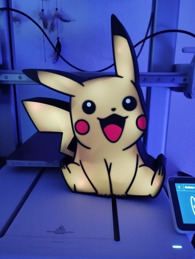 Lampara Pikachu Pokemon