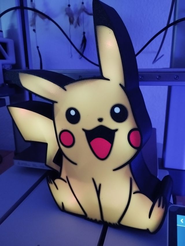 Lampara Pikachu Pokemon