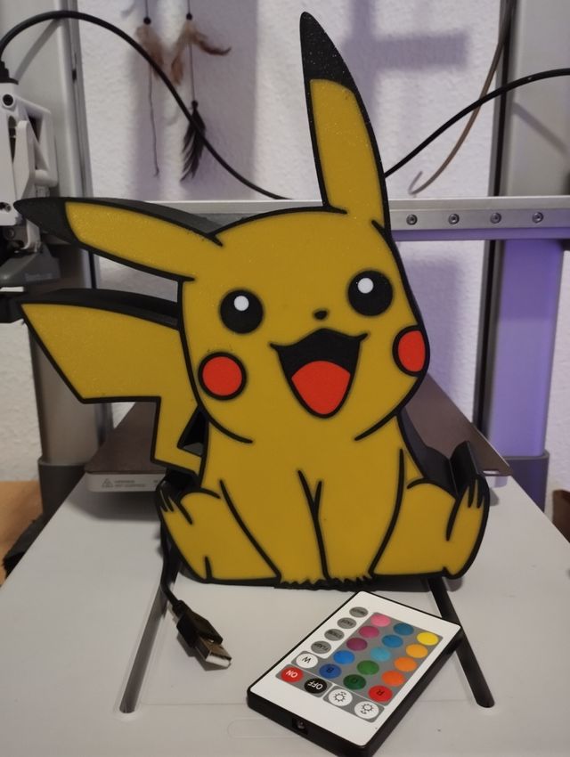 Lampara Pikachu Pokemon