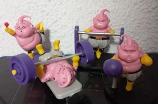 Monstruo Buu Gym Dragon Ball Goku muñecos figuras