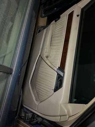  Mercedes W124 asientos piel