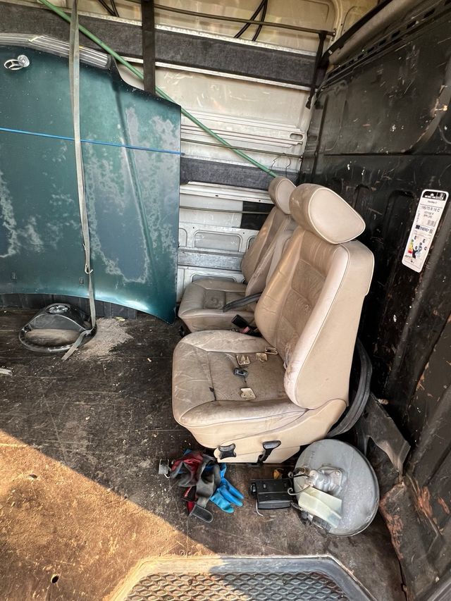  Mercedes W124 asientos piel