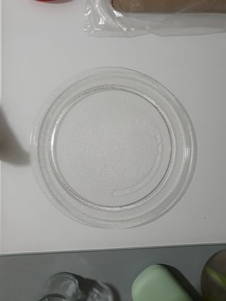 Plato cristal microondas 245mm - NUEVO