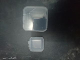 10 per tipo scatole trasparenti piccole