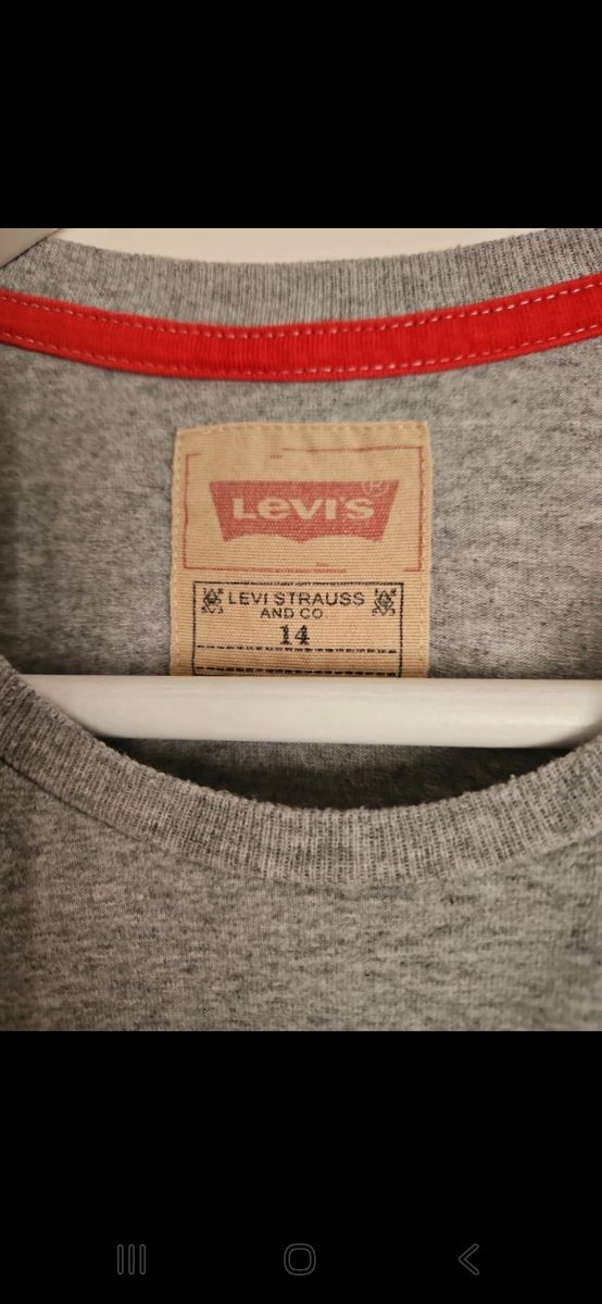 Camiseta Levi's gris - 14 años