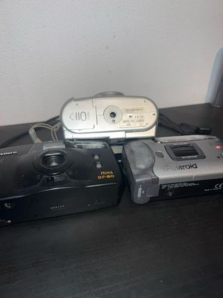 Lote - Canon Prima BF80 y Polaroid 3200 AF + otra