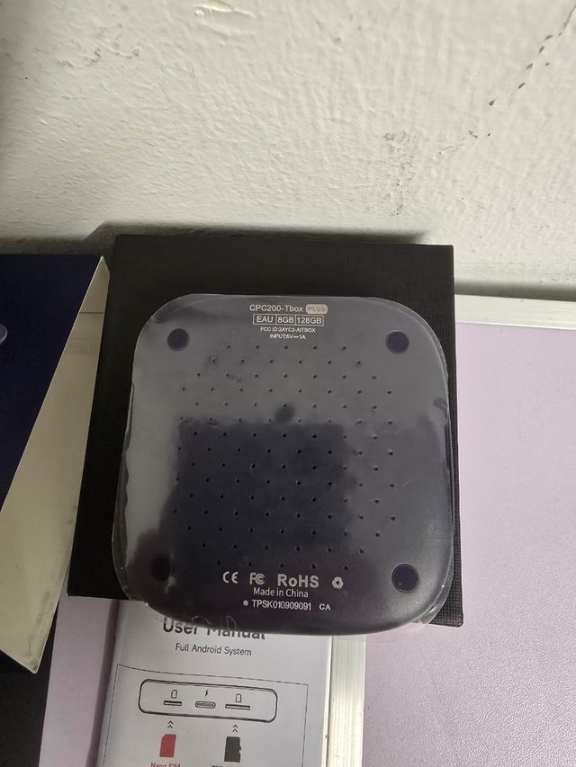 CarPlay Android Box 8gb- 128ROM.
